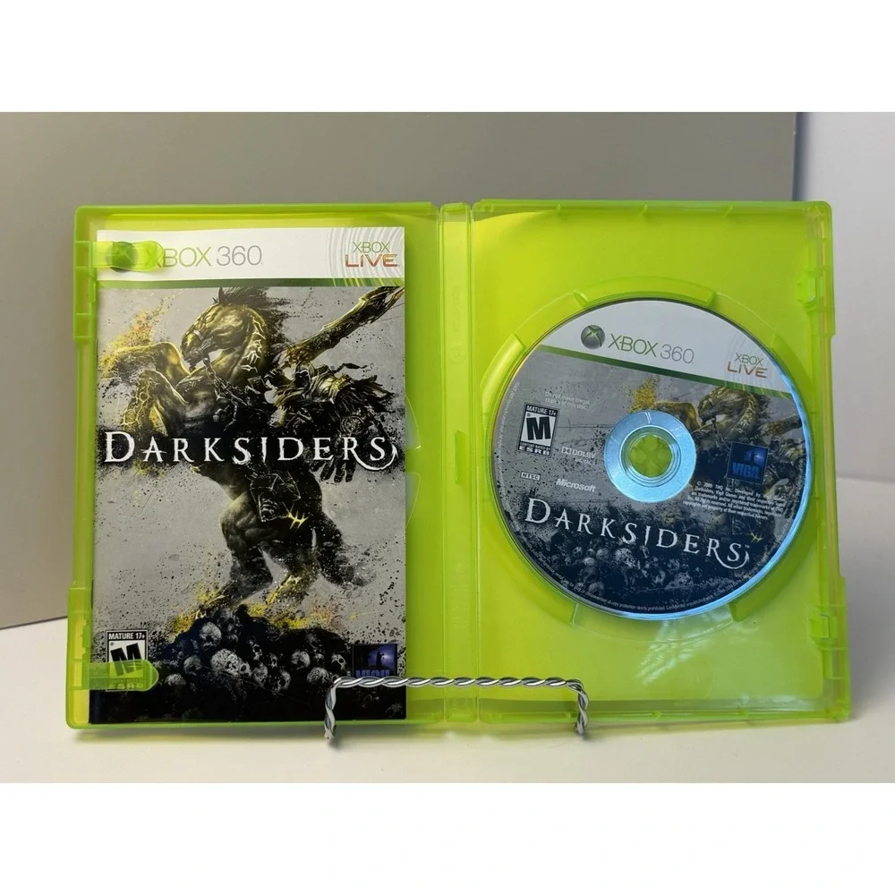 Darksiders XBOX 360 Video Game Vigil 2010 XBOX Live CIB Complete